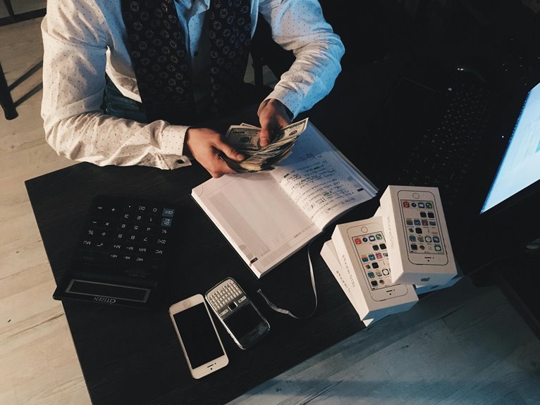 financial strategy and bookkeeping